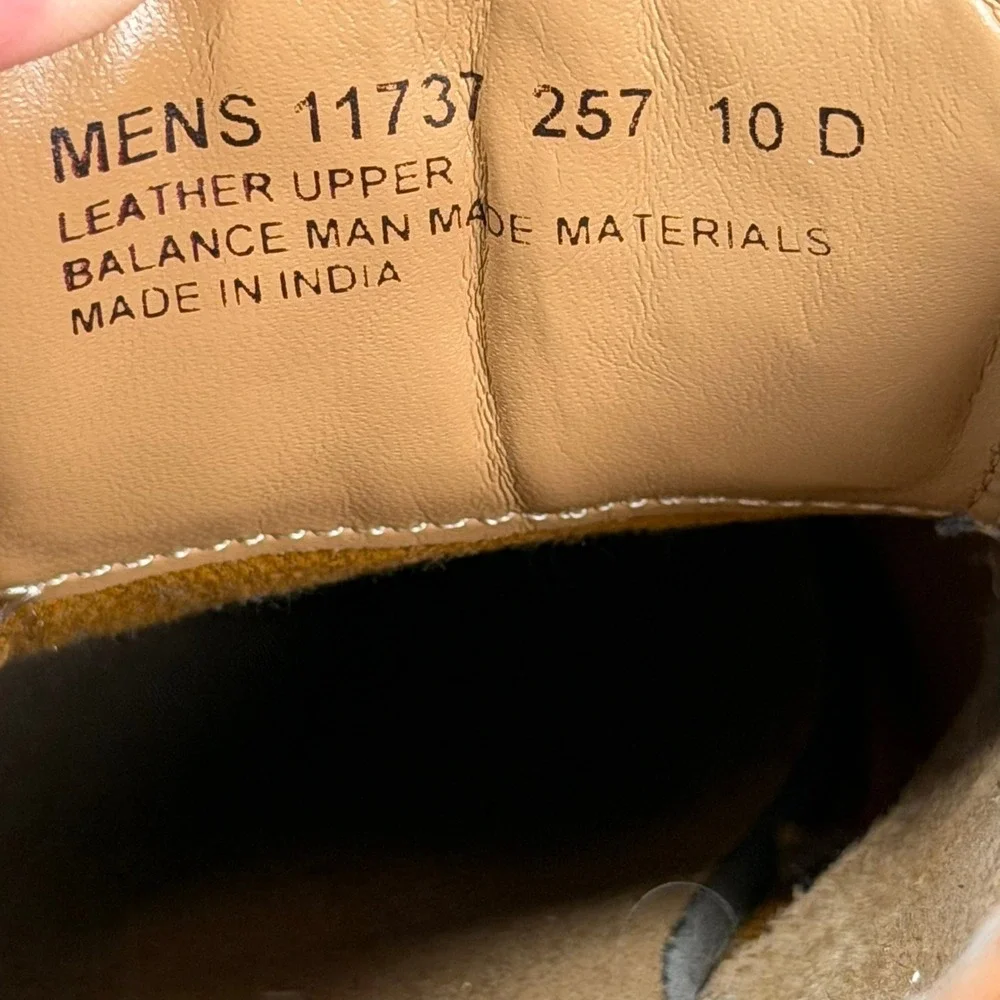 Florsheim Wingtip Oxford Mens 10 D Brown Leather Brogue Dress Shoes 11737-257